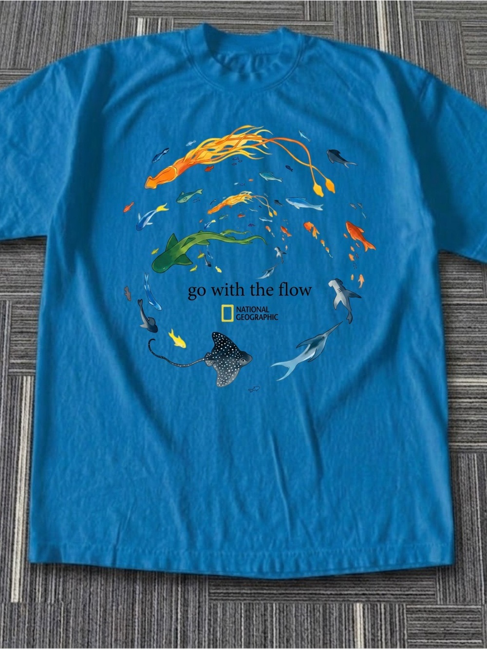 Gildan National Geographic Ocean Graphic tee